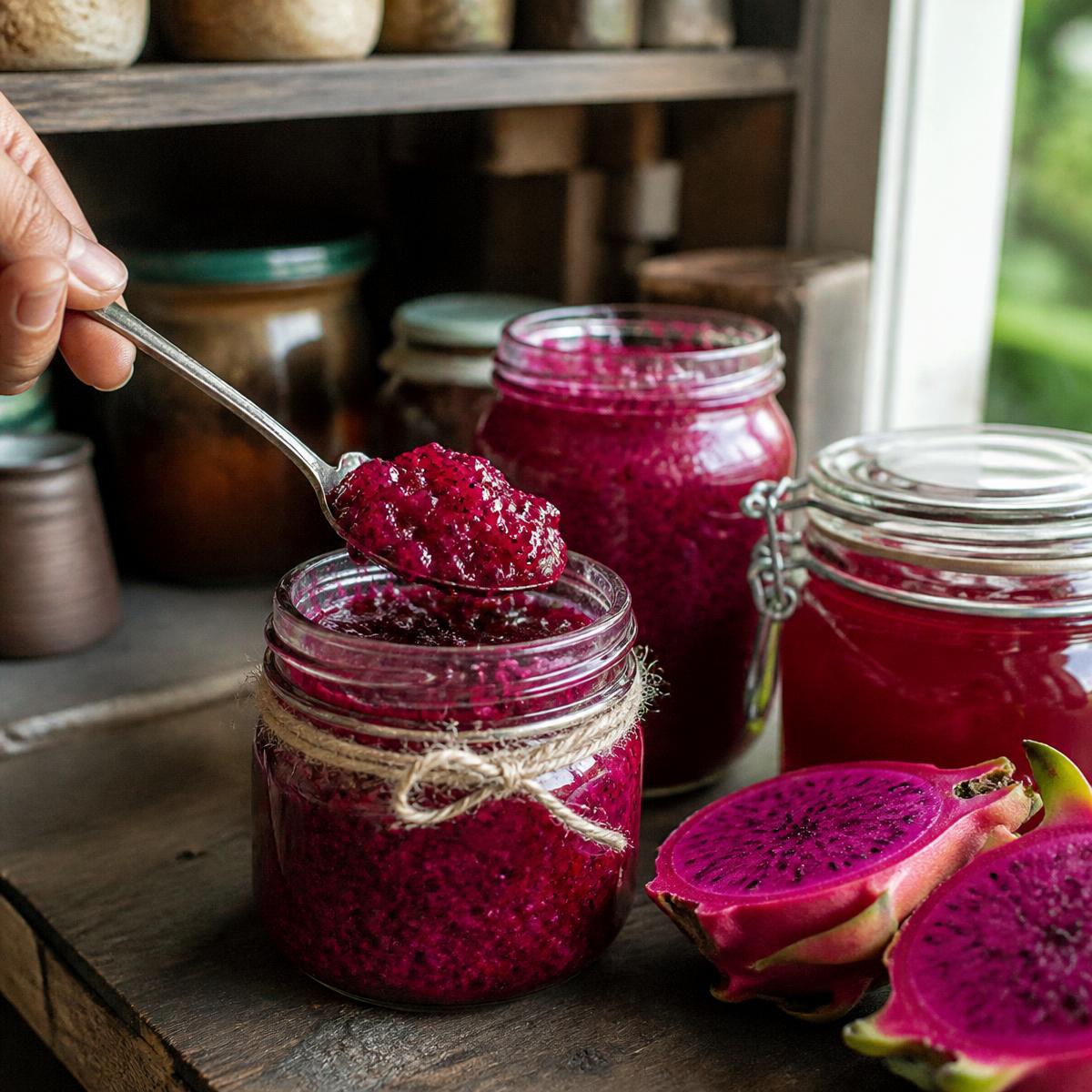 Dragon Fruit Jelly